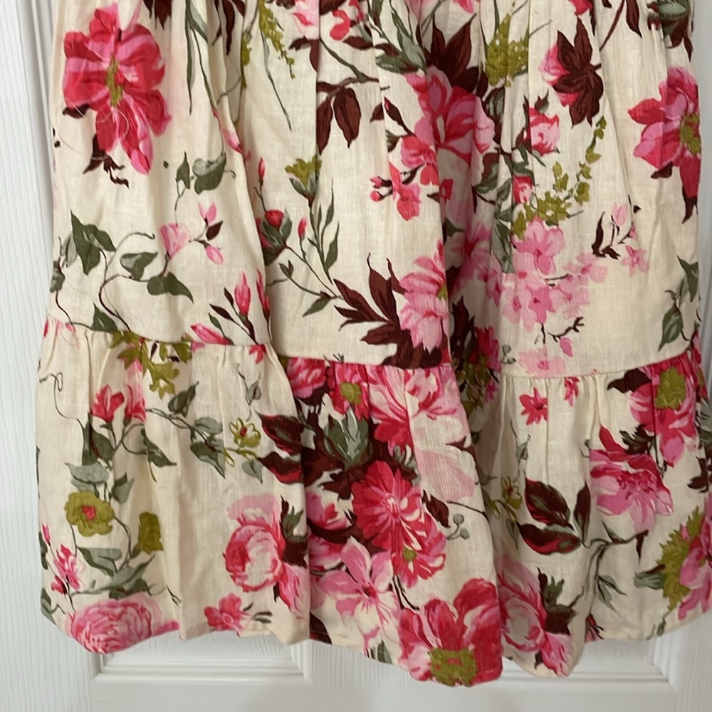 Abercrombie & Fitch, short sleeve floral dress, small petite - Picture 5 of 5